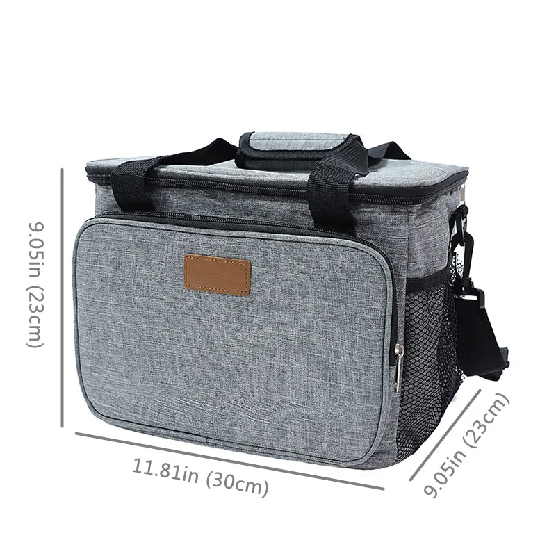 Оптовая продажа портативная водонепроницаемая изолированная сумка-тоут для кемпинга сумка-холодильник обеда с плечевым