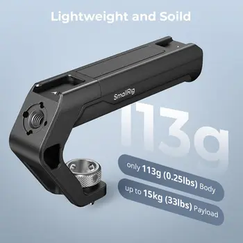 SMALLRIG High-Strength Lightweight Top Handle With 3/8"-16 Locating Pins for ARRI Tiny Camera Top Handle detail image