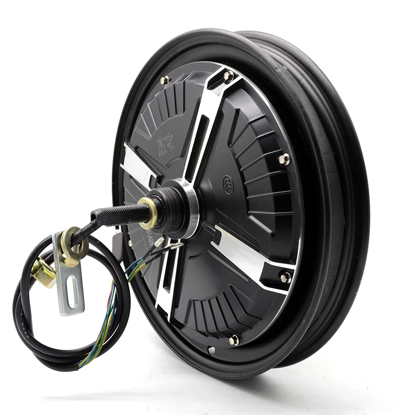 Brushless DC Hub Motor Kit for Electric Bicycles 10/16 Inch