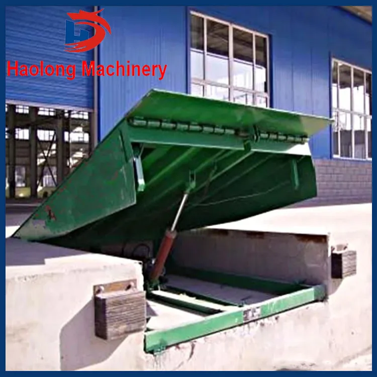 Fixed Slope Unloading Platform, Electric Hydraulic Cargo Platform ...
