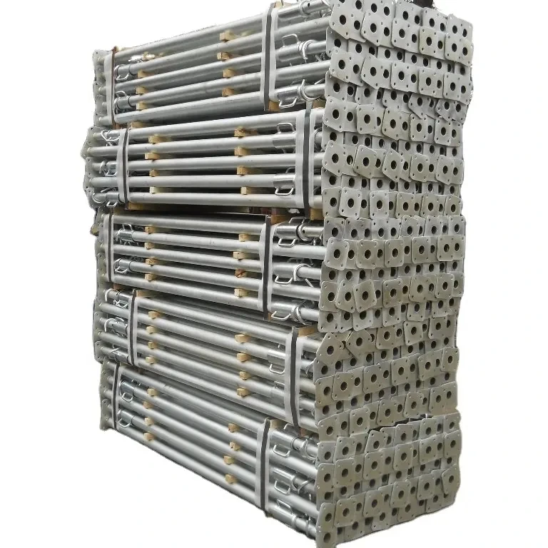 Construction Scaffolding Steel Props Shoring Jack Post Prop Nut With ...