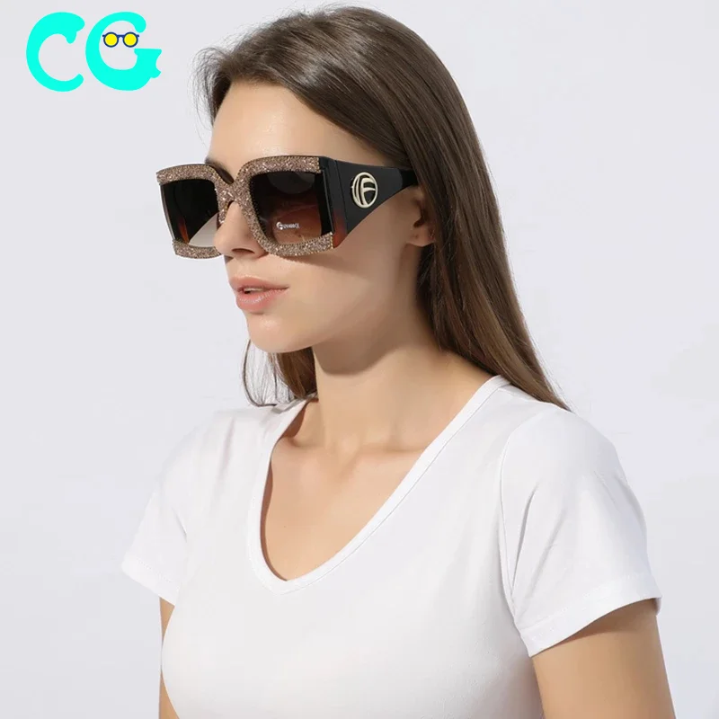 Luxury Millionaire Sunglasses  Millionaire Glasses - Square Oversized  Fashion - Aliexpress