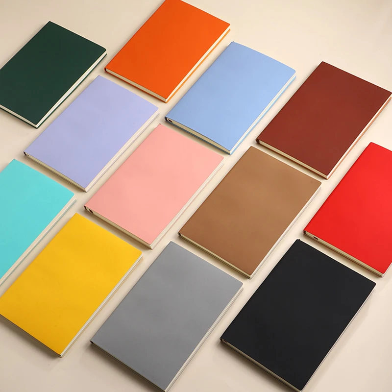 Personalized Full Customization Love Lock and Key PU Leather Student Gift Box Packing Diary Notebook A5 B6 Paper