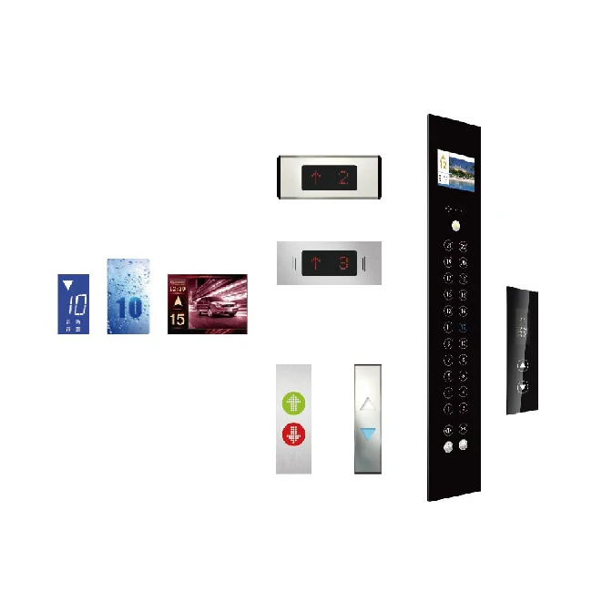 Sliding Door Home Elevator Rated Voltage 220V 3 Floor Elevator