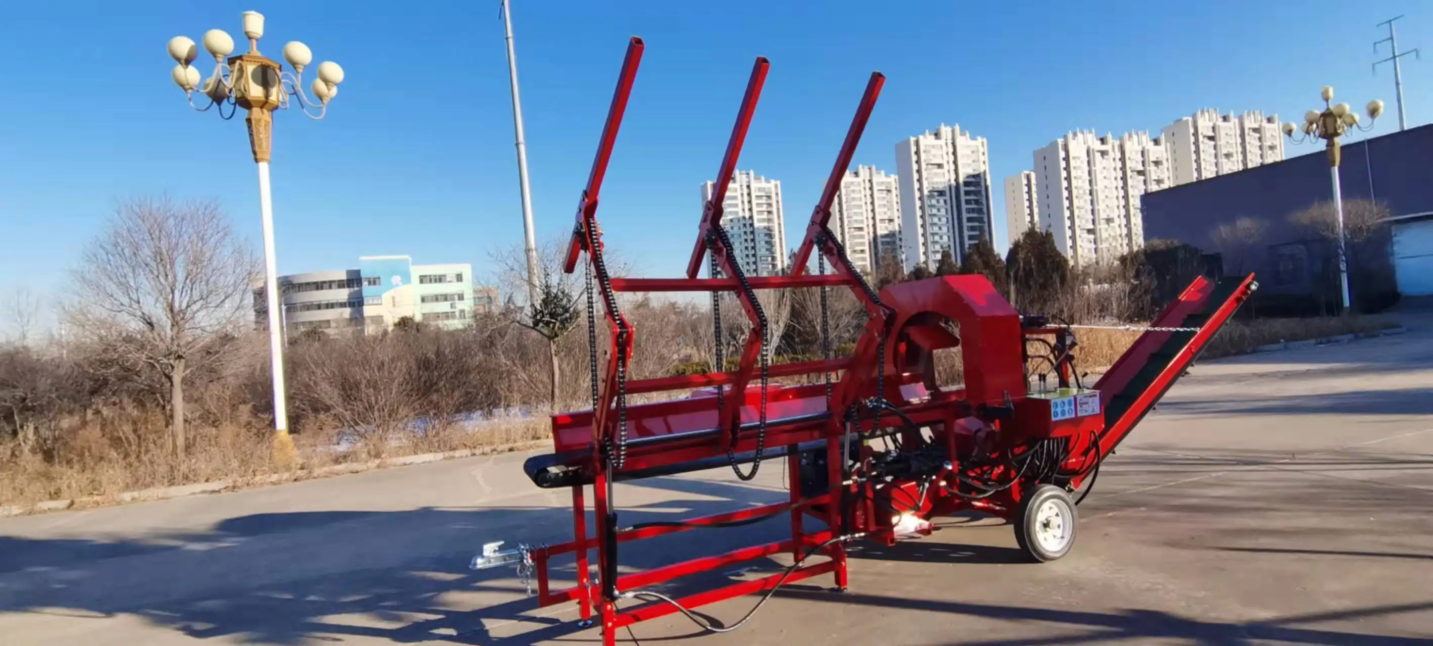 500mm Working Capacity Firewood Processor for Log Splitting