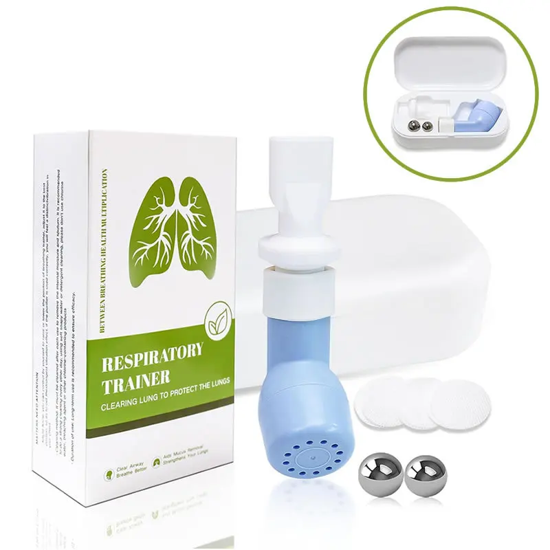 Handheld Medical Care Lung Breathing Trainer Device For Sports Athlete People
