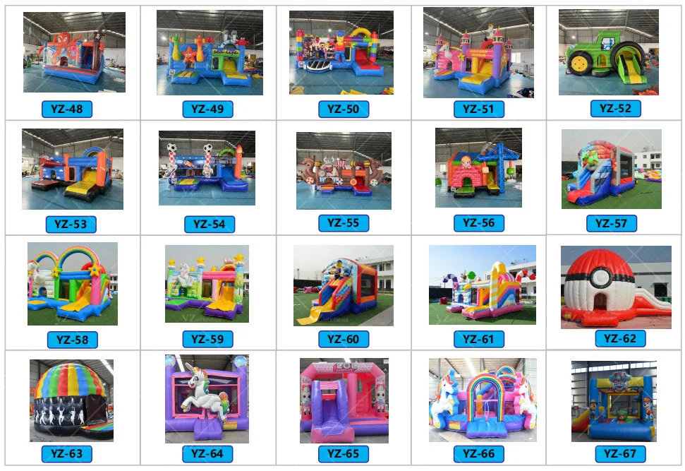 New Design Inflatable rainbow unicorn Bouncer Combo Slide Jump House Inflatable Bouncer unicorn