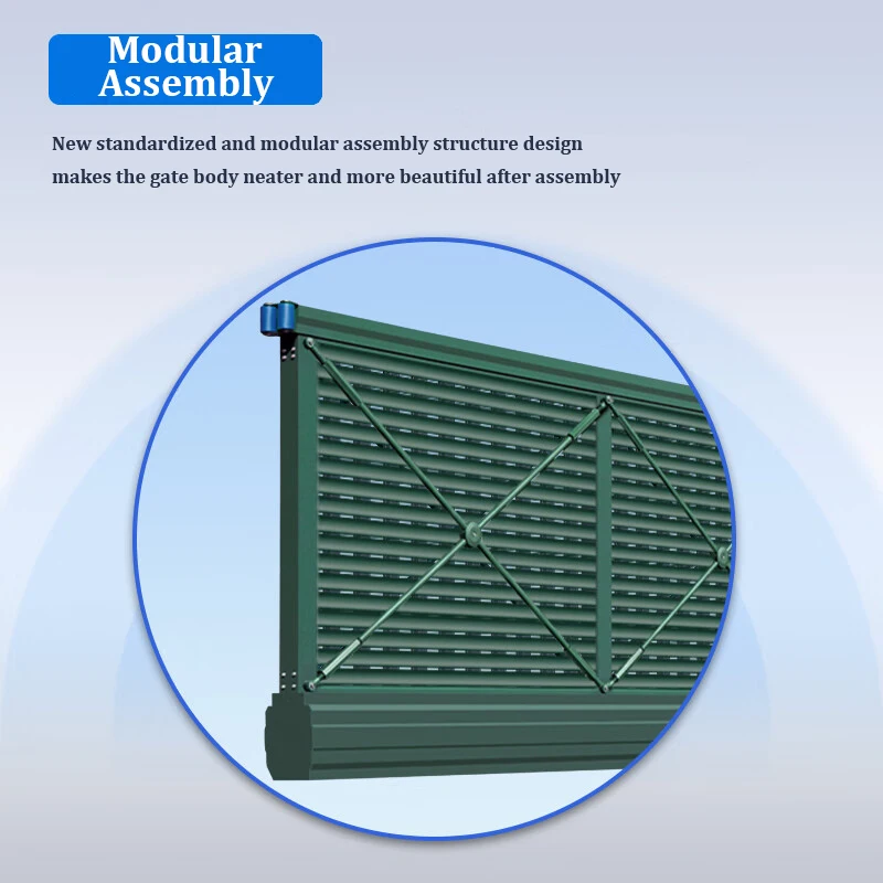 Aluminum Alloy Cantilever Sliding Gate Roller for Automatic Outdoor/Apartment Sliding Gate System