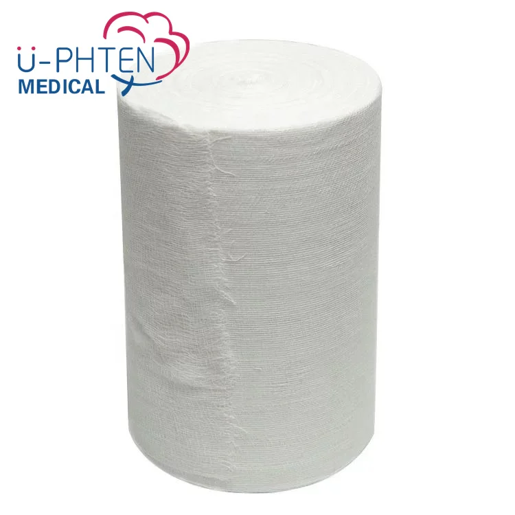 Bleached Medical Absorbent Cotton gauze roll 36X100Yds (4 PLY, 19 X 15)  from China manufacturer - Forlong Medical