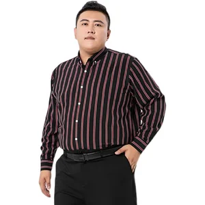 Hot Sale Men's Stripe Shirts Breathable Casual Short Sleeve Shirts  Summer Men Clothes