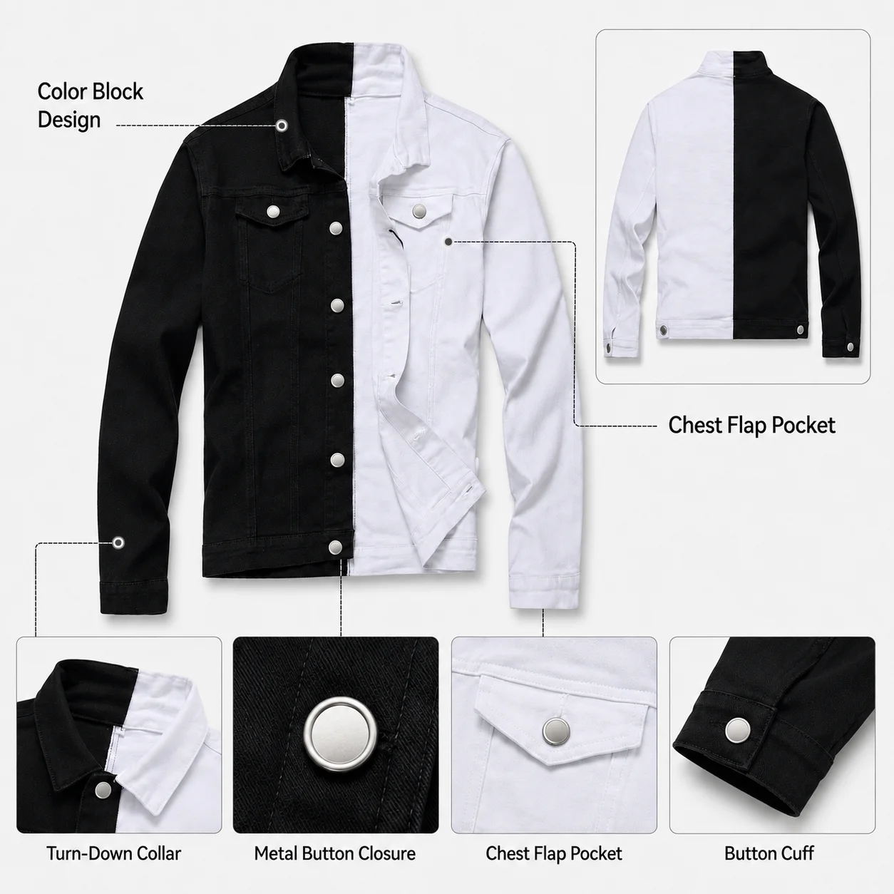 Men's Thin Jacket for Autumn and Winter Denim Jacket Men High Quality Denim Jacket for Men