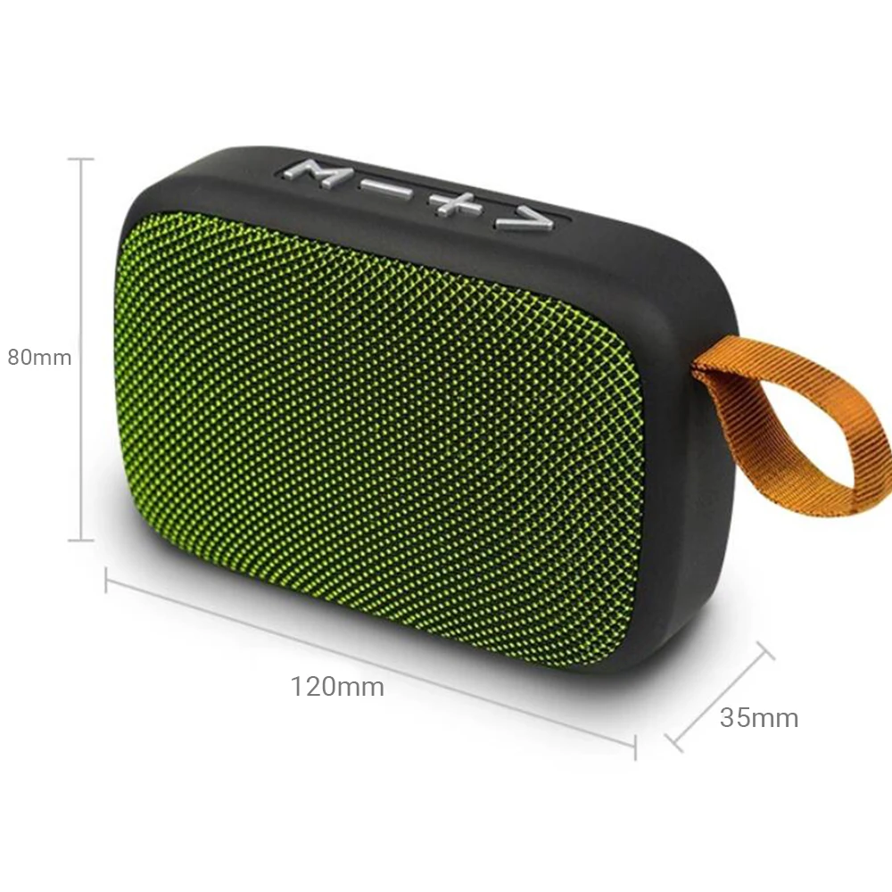 New Active Cheap Fabric Small  Music Portable  Wireless Speakers Blue Tooth Sound G2