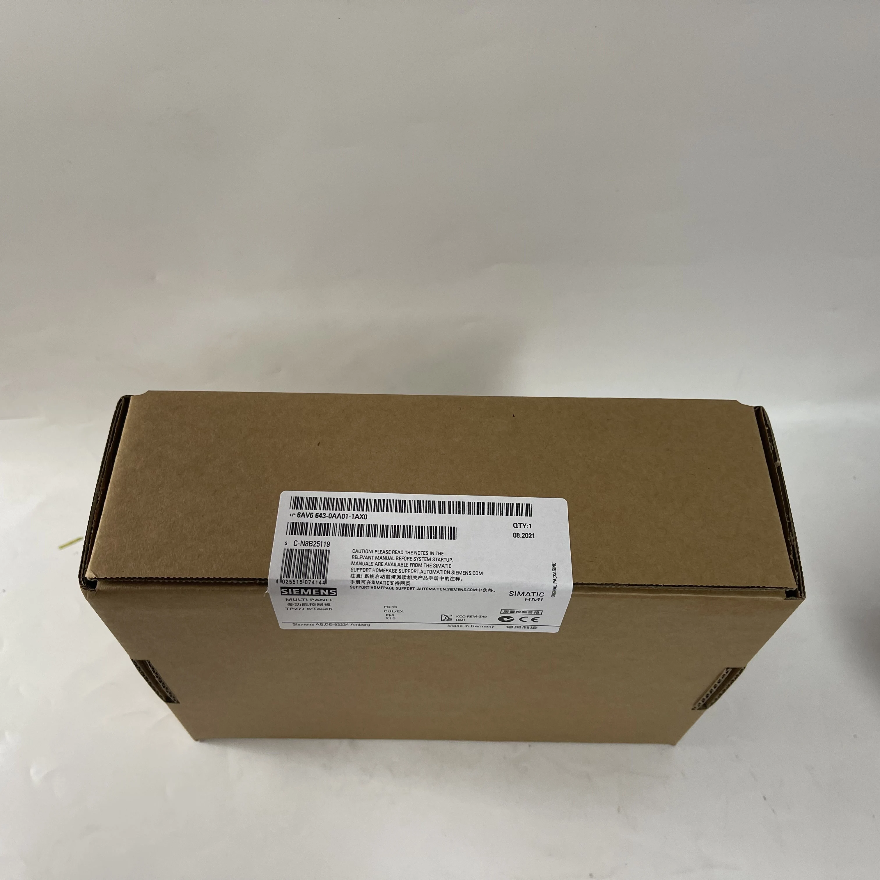 SIEMENS PLC Module (SIMATIC S7) 6AV6643-0AA01-1AX0 SIEMENS PLC Module (SIMATIC S7) 6AV6643-0AA01-1AX0