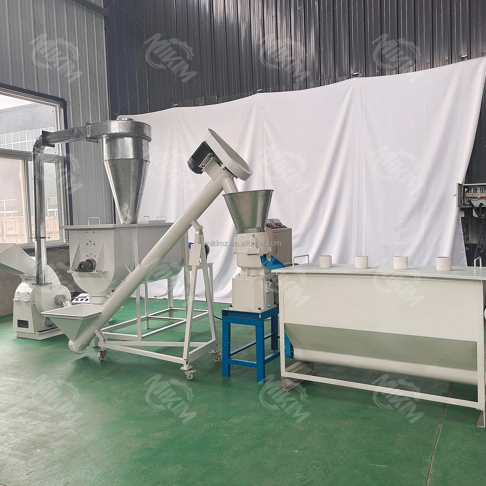 Poultry Cow  Feed Processing Making Machine for Chicken Feed Animal Cattle Feeding Line