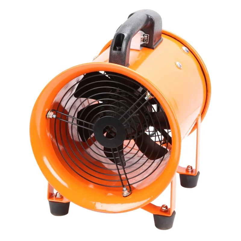400mm Portable Exhaust Blower 220V 1100W External Rotor Axial Portable Fan Blower