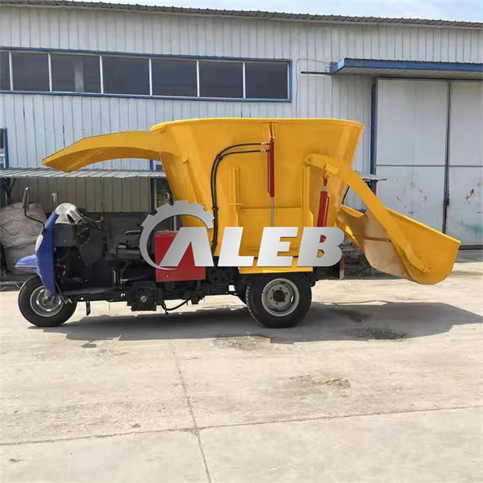 Vertical Horizontal Type Tmr Fodder Mixing Machine/cow Cattle Camel Animal Feed Mixer for Dairy Farm Equipment