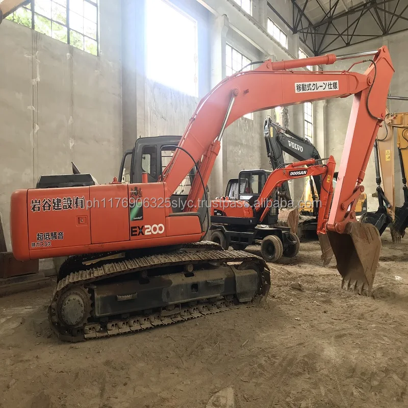 used excavator hitachi ex200-5 manual working| Alibaba.com