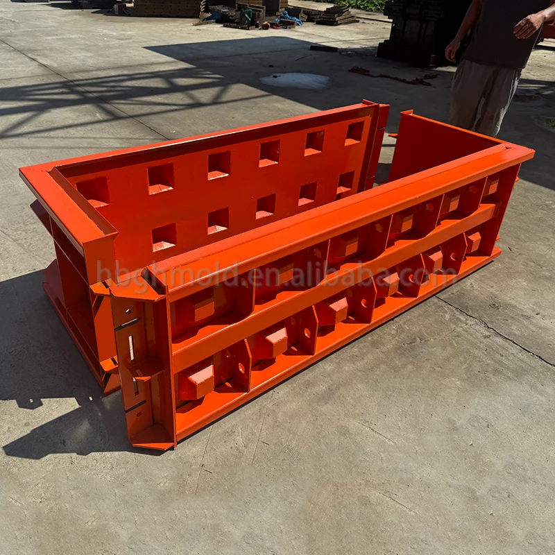 Customized Concrete Protecting Wall Block Mold in Various Sizes and Colors