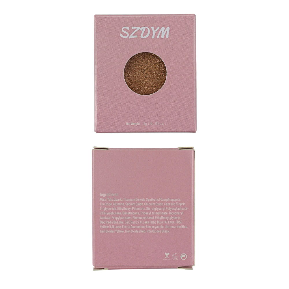 SZDYM Single Duochrome Chameleon Color Press Powder Eye Shadow Mica Powder