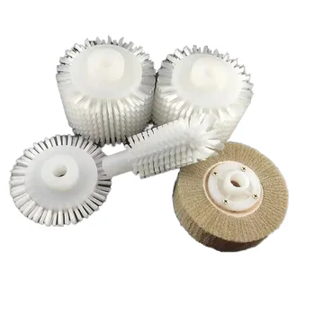 Industrial Grade High Quality Fast Cleaning Nylon Disc Roller Brush for Shoes Electric Cleaning Machine