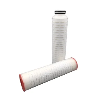 10 20 30 40" 0.1-10 micron  PP Membrane Pleated Water Filter Cartridge Replacement Filter Cartridge