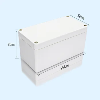 Industrial Waterproof Box Electronic Enclosure Customized Outdoor Power Board IP65 Abs Material Plastic Weatherproof Box Case