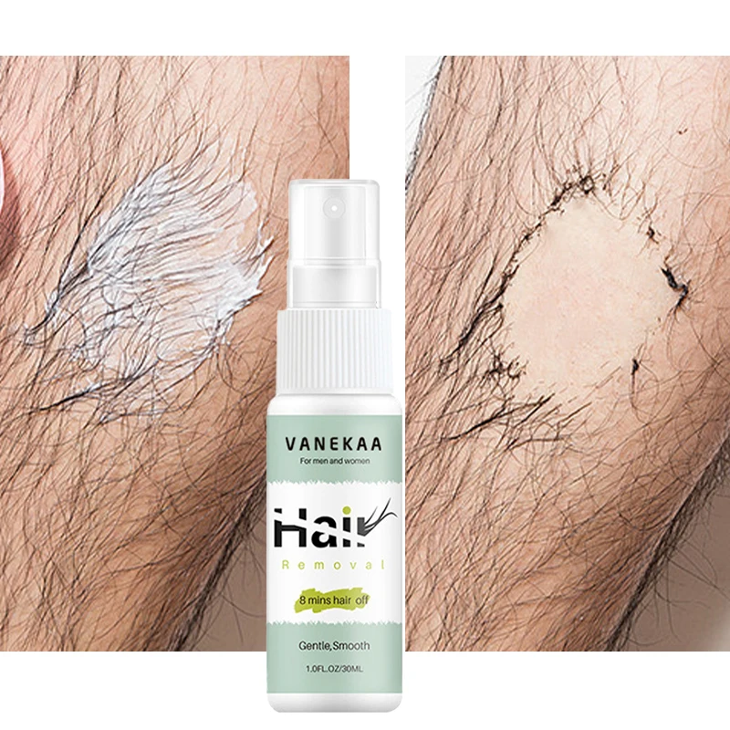 Оптовая продажа безболезненный женский органический спрей для перманентного удаления волос в зоне бикини