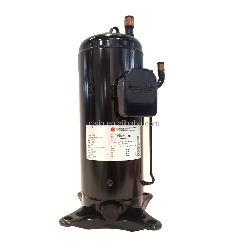 AN Series Fixed Speed Refrigerant Scroll Compressor R410a AN66YQLMT for Air Conditioner