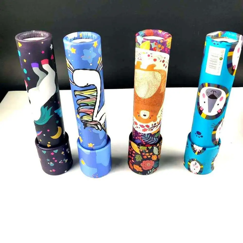 Игрушки для детей случайный вращающийся калейдоскоп вращение фантазии Мир Детская игрушка красочные игрушки для детей лучший подарок для детей