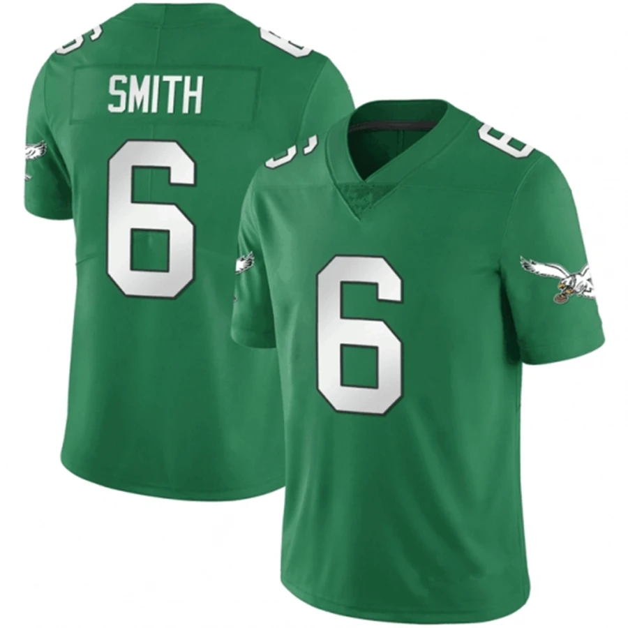 Philadelphia Retro Jerseys 1 Jalen Hurts 62 Kelce 11 Brown 6 Smith 12