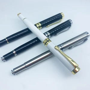 Wholesale Classic  Luxury Business Gift Metal Roller Pen with Custom logo Promotion Elegant Signature Metal Ballpoint Roller Pen