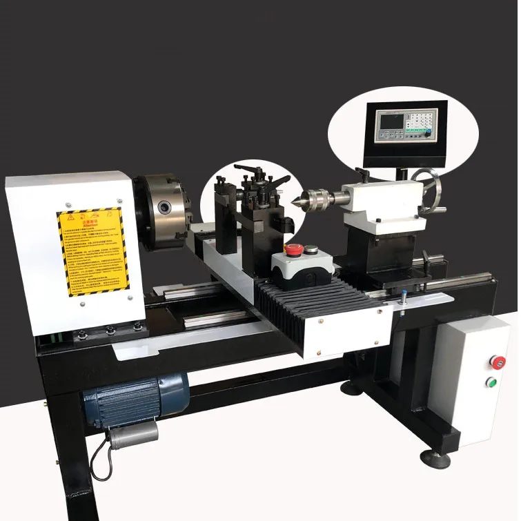 Wood Lathe Wood Turning Lathe Machine Drumstick Making Machine Round Sticker Making Machine Factory Price