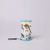 Lampe rotative bleue-mini