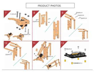 Kit Bras Robotique 6DOF Avec Griffe – Manipulateur En Aluminium Pour Enseignement Universitaire Et Projets DIY, Servomoteurs Inclus