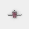 Coupe rose argent