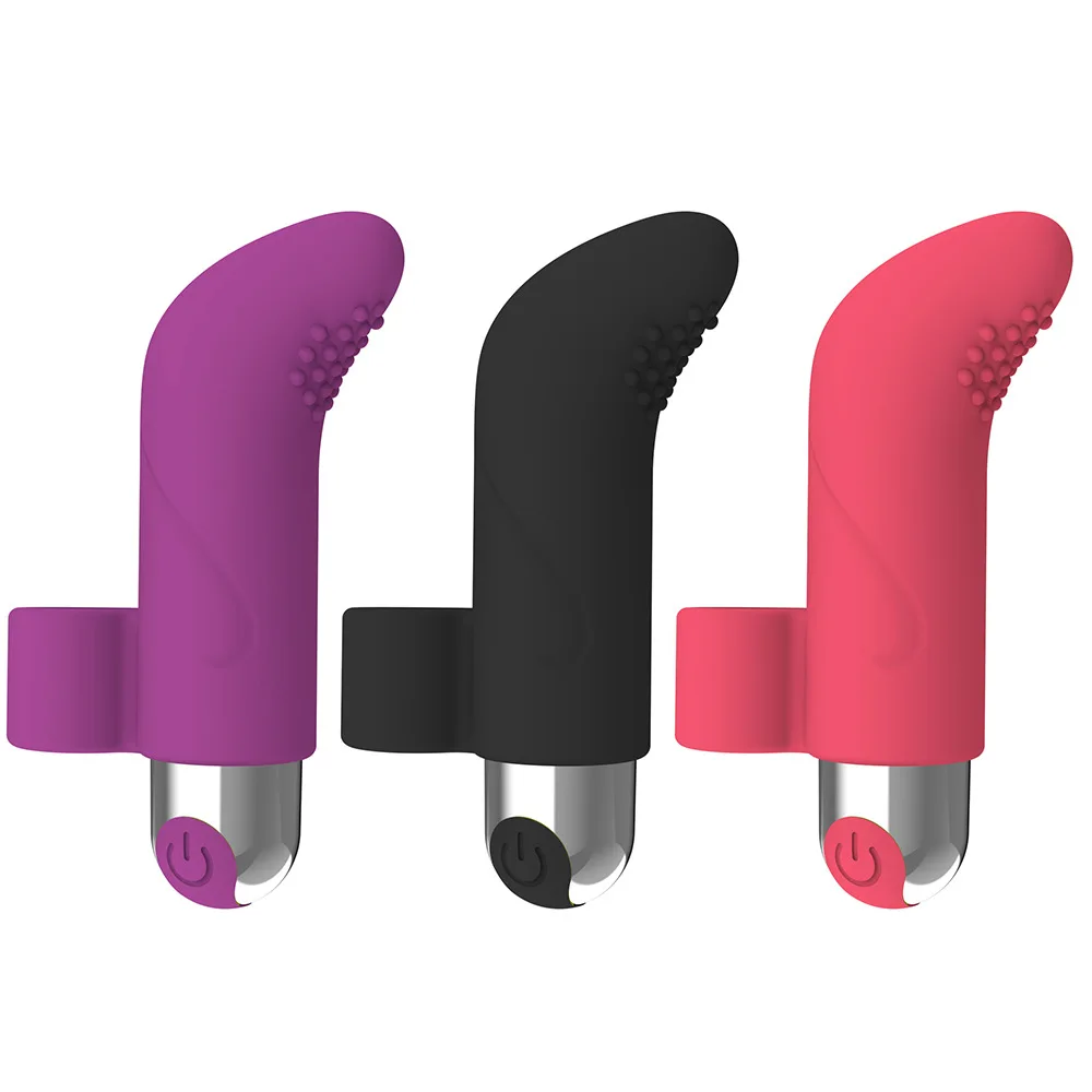 Amoura finger vibrator in silicone material