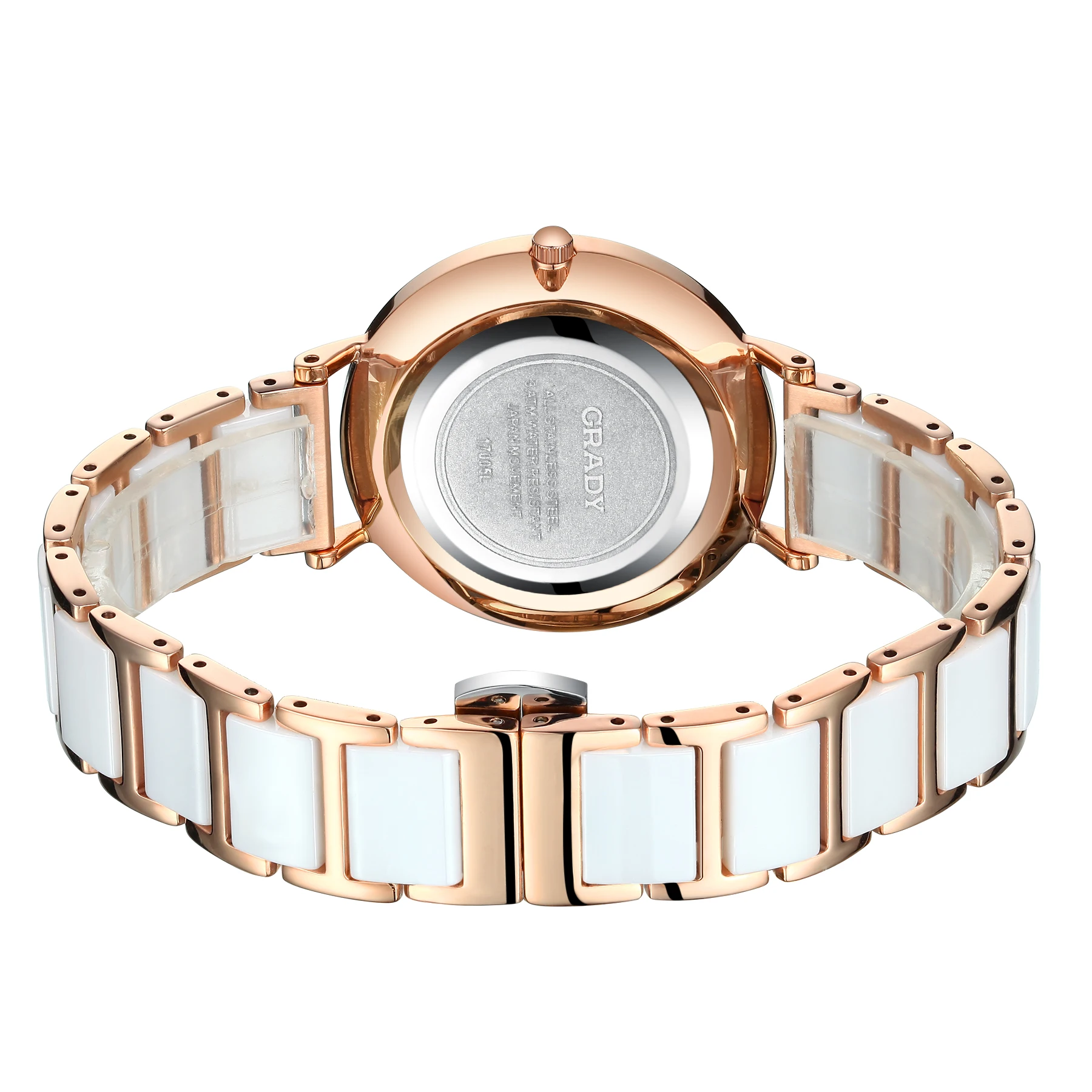 Montre Stainless Steel Back Femme Bijoux Montre Bracelet Montre