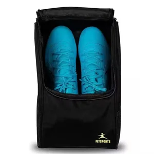Wholesale Custom Made Logo Travel Football Boots Storage Bag Portable Shoe Carrier Bag Soccer Basketball Shoe Bag for Men Women