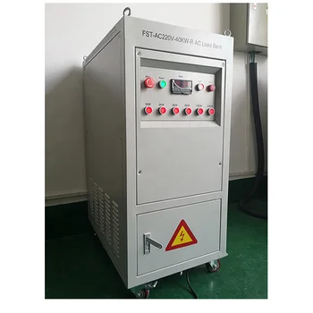 220VAC Manual control 40kw Generator load capacity test adjustable AC/ resistive load bank