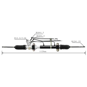 Wholesale Best Price Auto Power Steering Rack For Kia Pride KK136-32-960B