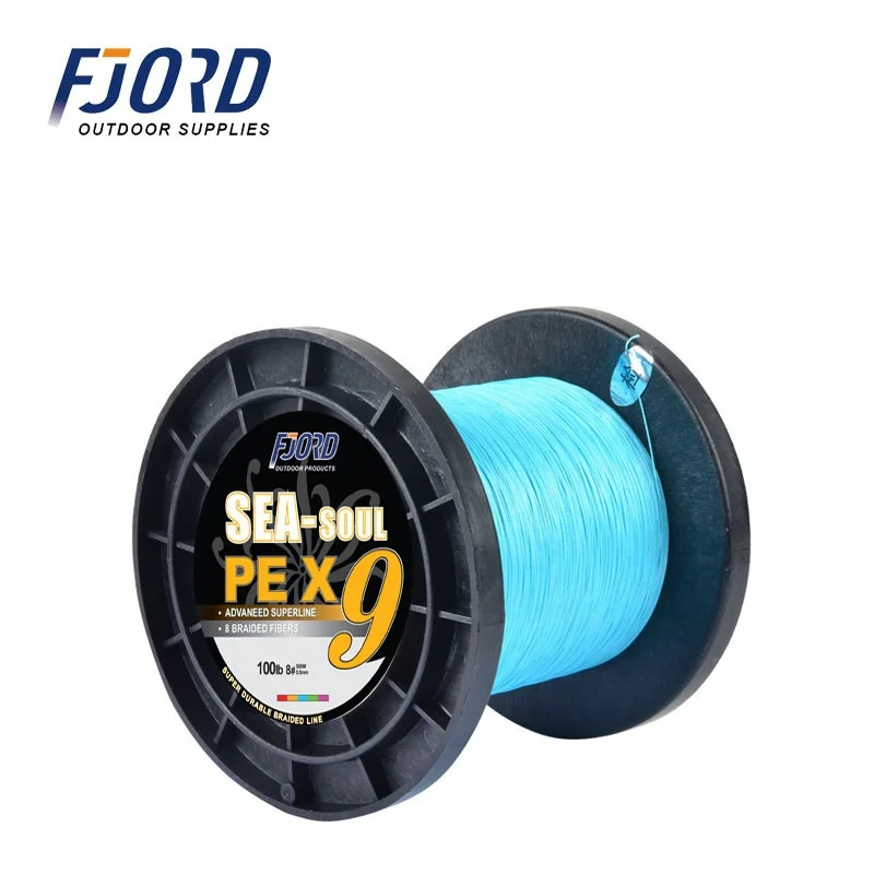FJORD 300m 4X 8X 9X Multifilament Braided PE Fishing Line Strong Power for Deep-Sea River Lake Stream Fishing