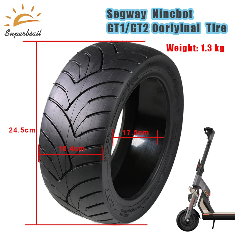 Superbsail Original Tires For Ninebot GT1 GT2 Super Scooter Electric Scooter 90/55-7 Vacuum Gel Outer Tyre Parts details