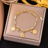 bracelet tête de reine en or-11
