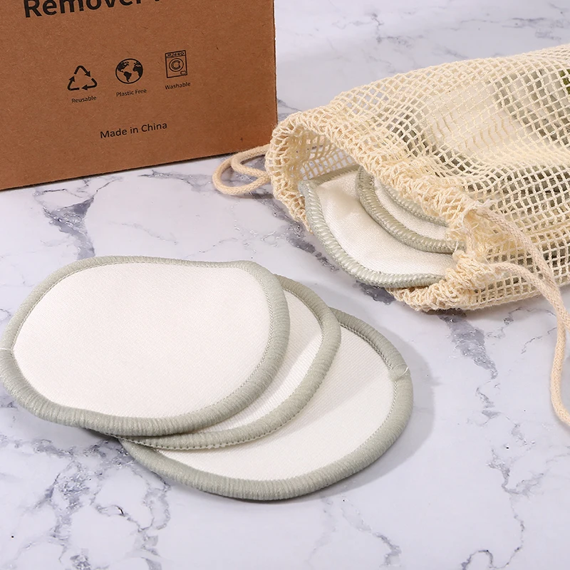 Hot Sale Reusable Makeup Rounds Washable Cleaning Facial Organic