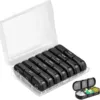 Transparent outer box [black inner box]