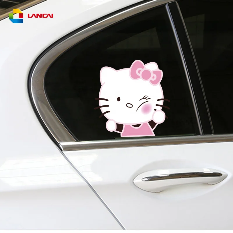 hello kitty car sticker