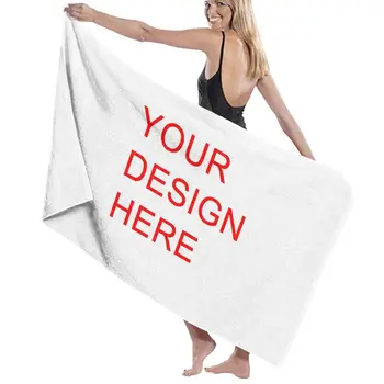 Custom Rectangle Beach Bath Towel 100% Microfiber Wholesale Dropshipping