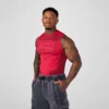 Red with logo
