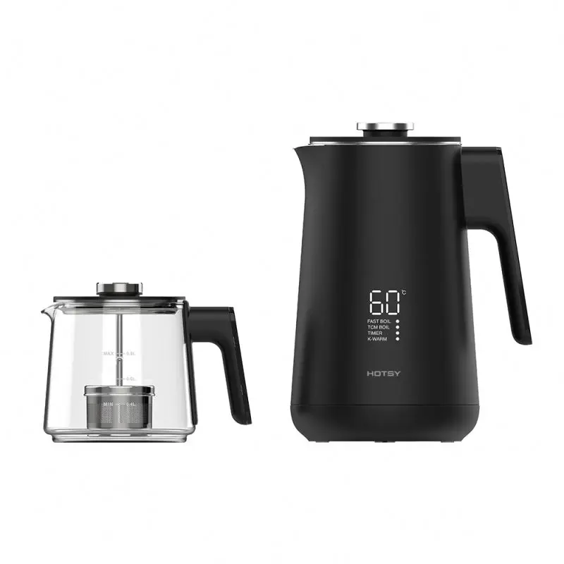 Hervidor Electrical Multipurpose Kettel Wasserkocher Design 500W Electric Teapot Boiler 220V Watercooker Glass Thermal Kettle
