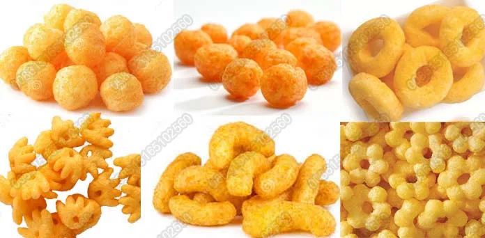 High Quality Automatic Extruded Corn Puff Snack Food Making Machine with Stuffing